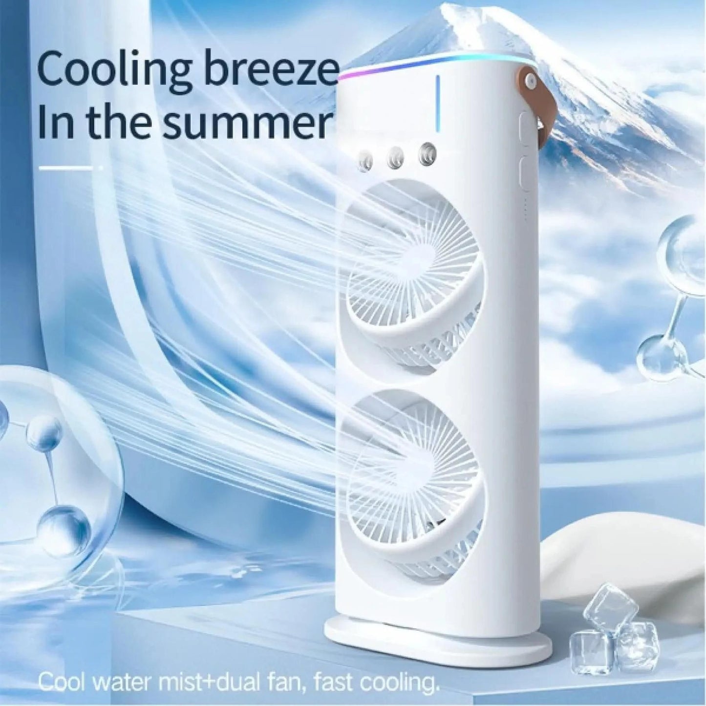 DOUBLE PORTABLE AIR CONDITIONER