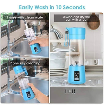 2-in-1 Juicer Bottle | Compact & Sleek | Travel-Friendly