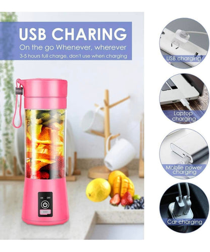 2-in-1 Juicer Bottle | Compact & Sleek | Travel-Friendly