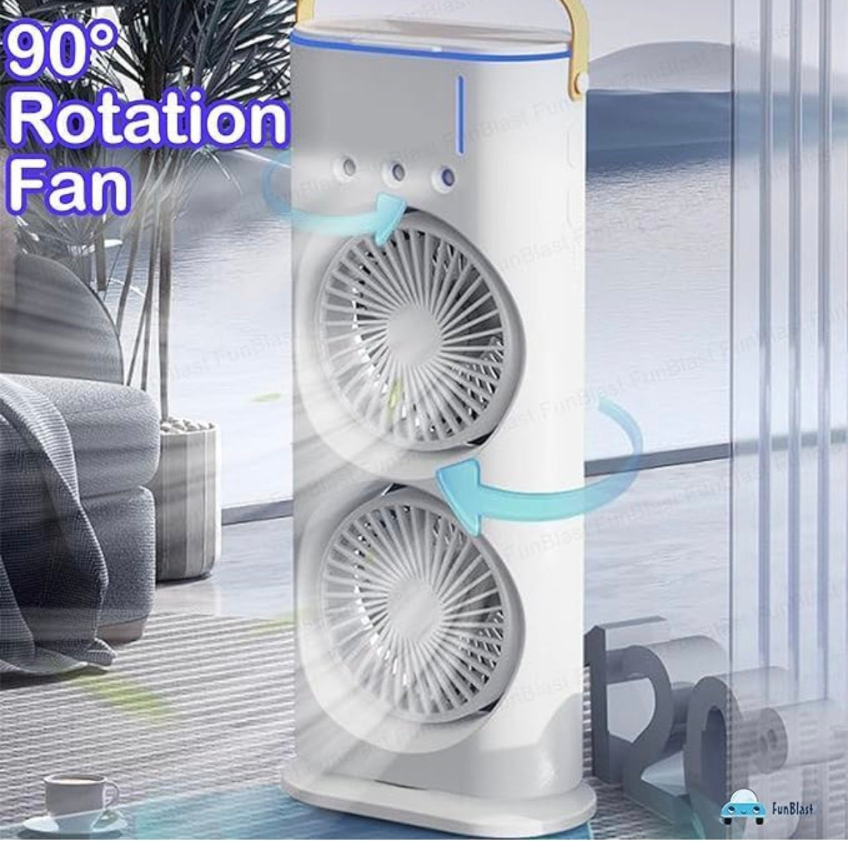 DOUBLE PORTABLE AIR CONDITIONER