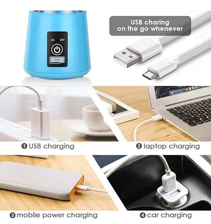 2-in-1 Juicer Bottle | Compact & Sleek | Travel-Friendly