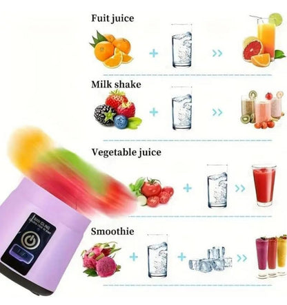 2-in-1 Juicer Bottle | Compact & Sleek | Travel-Friendly